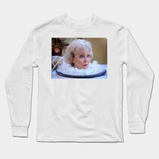 Betty White on Ice! Long Sleeve T-Shirt